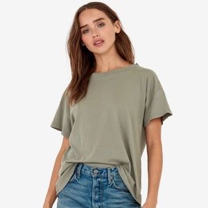 Mate the Label Vintage Boxy Crew - Sage